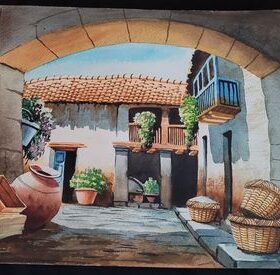 Aquarelles des Andes – Aquarelle Pérou 4