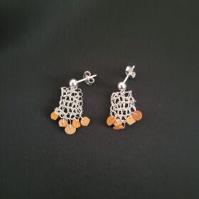 Boucles d&rsquo;oreilles en Fil d&rsquo;argent
