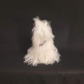 Peluche lama blanc 1